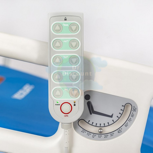 MET ЛЕГО РЕ-190 Кровать медицинская электрическая пятифункциональная